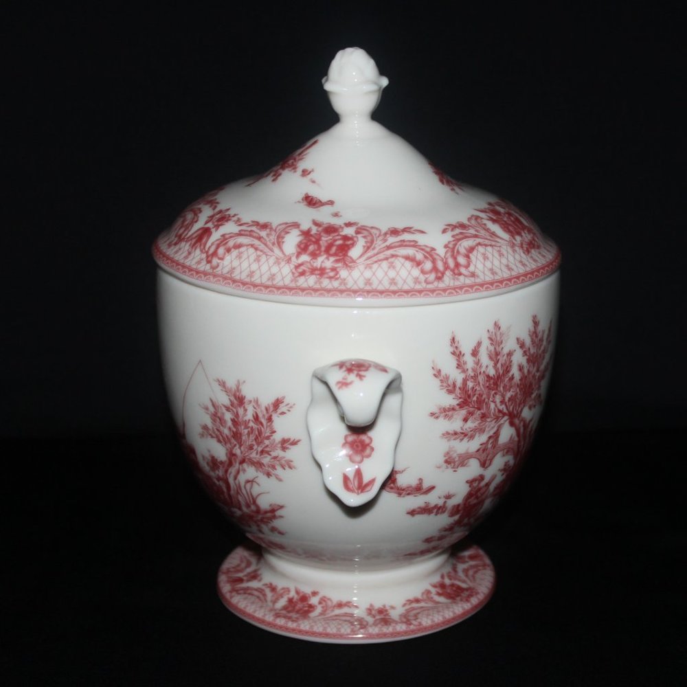 Florence Vase By Skye McGhie | Vintage Lidded & Footed Urn with Handles - Picture 6 of 10